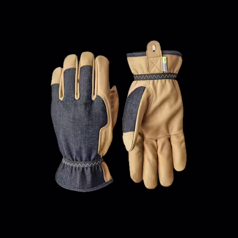 Trädgårdshandskar Kobolt Denim stl